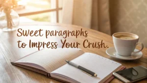 Sweet Paragraphs to Impress Your Crush