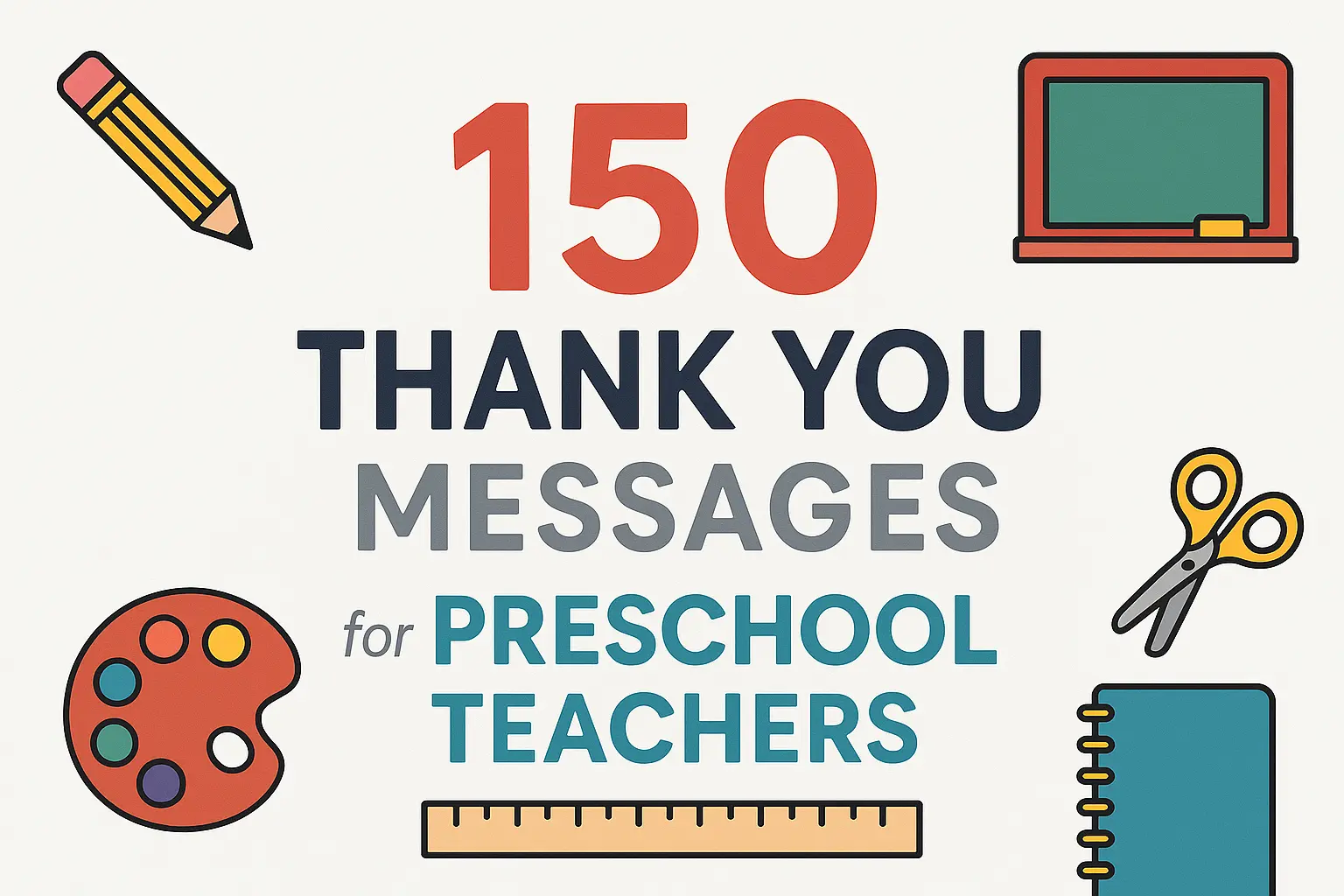Thank You Messages for Preschool Teachers