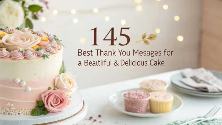 Thank You delicious cake