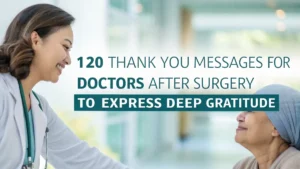 thanks after surgery